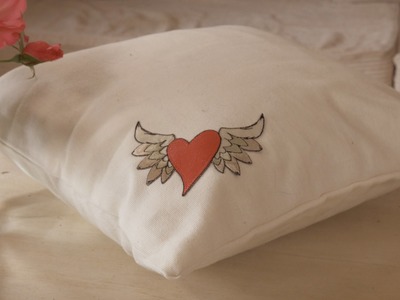 How to Make a Valentines Heart Pillow