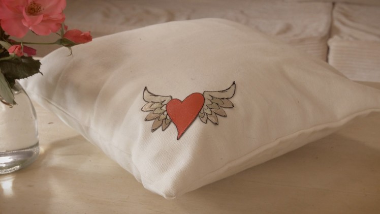 How to Make a Valentines Heart Pillow