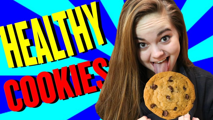 How to Make EASY & HEALTHY Chocolate Chip Cookies From Scratch - Chelsea Crockett