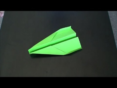 How to Make Paper Airplane - Javelin Airplane (step-by-step instructions)