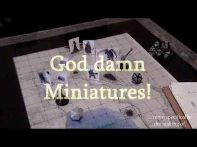 How to make plastic stands for paper miniatures