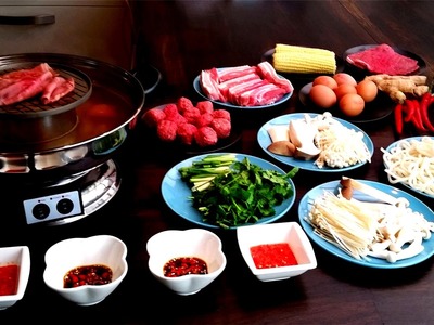 How To Prepare Chinese Hot Pot & BBQ At Home