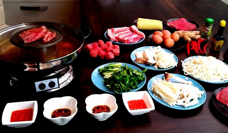 How To Prepare Chinese Hot Pot & BBQ At Home