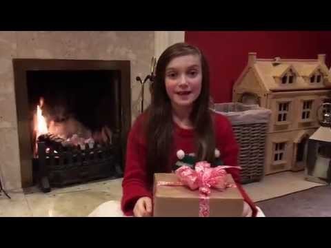 How to tie a Perfect Christmas Present Bow Tutorial by Skye