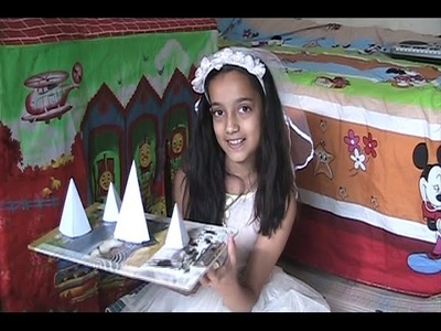 Pyramid Model - How to make a pyramid 3D - paper Craft origami - Very Easy