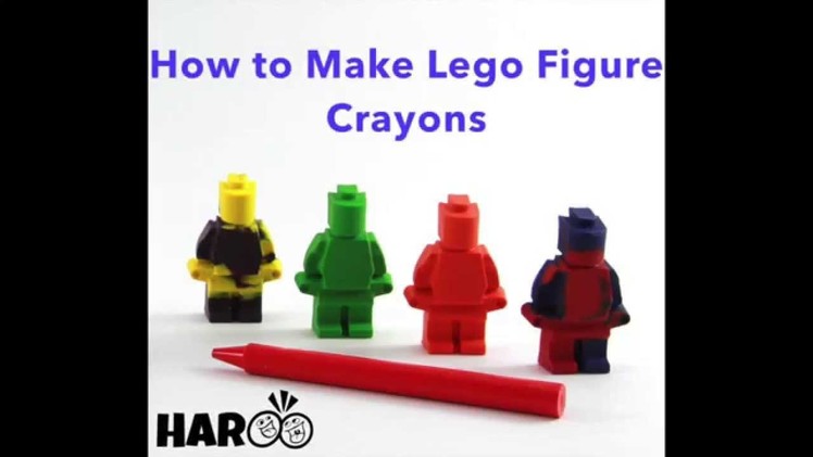 Silicone Mold: How to Create Lego Figure Crayons