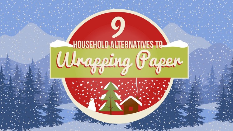 9 Awesome Household Alternatives to Wrapping Paper