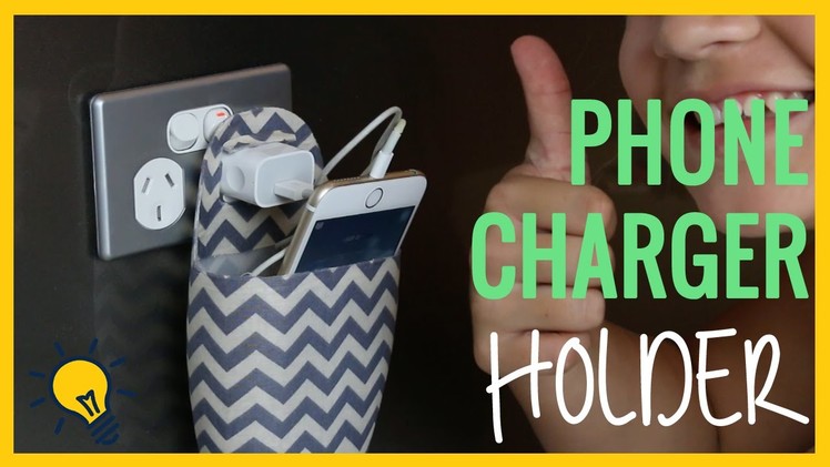 Angelina's DIY  l  Phone Charger Holder