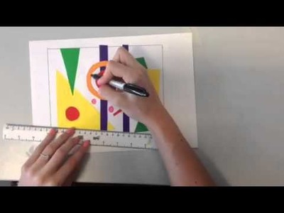 Art Techniques: Kandinsky Paper Collage