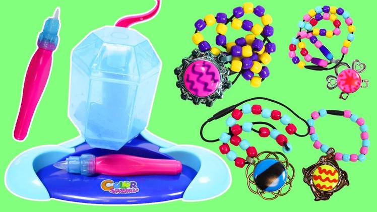 Color Splasherz Ice Design Station Fun & Easy DIY Color Changers Necklaces and Bracelets