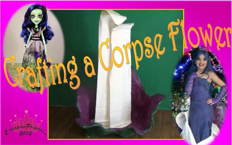 DIY Amanita Nightshade Corpse Flower - Creative Princess