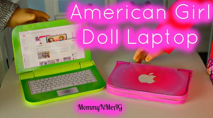 DIY American Girl Doll  Laptop  |  Mini Apple Macbook Air