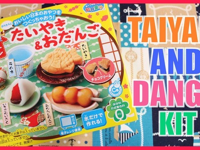 DIY CANDY! Taiyaki & Dango Kit