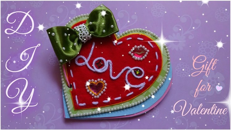 Diy craft - Valentine Notepad