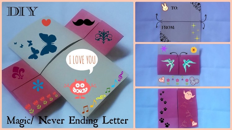 DIY: Magic.Never Ending Letter | Valentine's Day | Gift Ideas