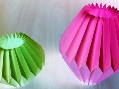 Home Decor Paper Crafts for Light Bulb by SrujanaTV