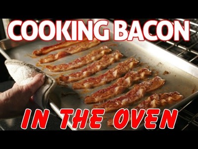 How to Cook Bacon in the Oven with Parchment Paper │ Crispy Bacon Recipe