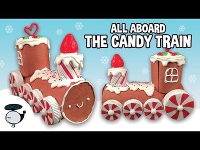 HOW TO: EASY KAWAII GINGERBREAD CANDY TRAIN ORNAMENT