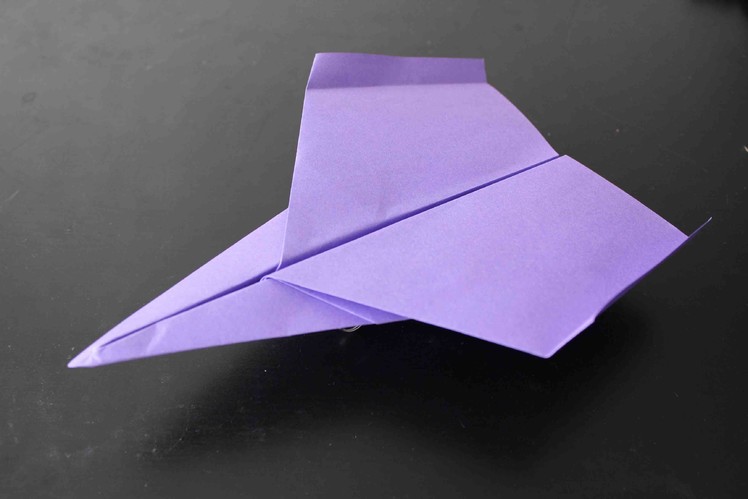 How to make a cool paper plane origami: instruction| Disney