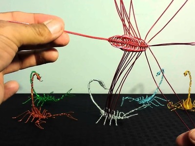 How to make a scorpion with wire