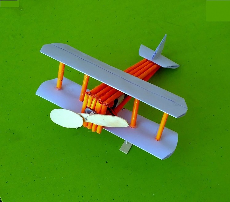 How to make paper toy airplane - aeroplane - aircraft - glider plane - easy learning -for kids