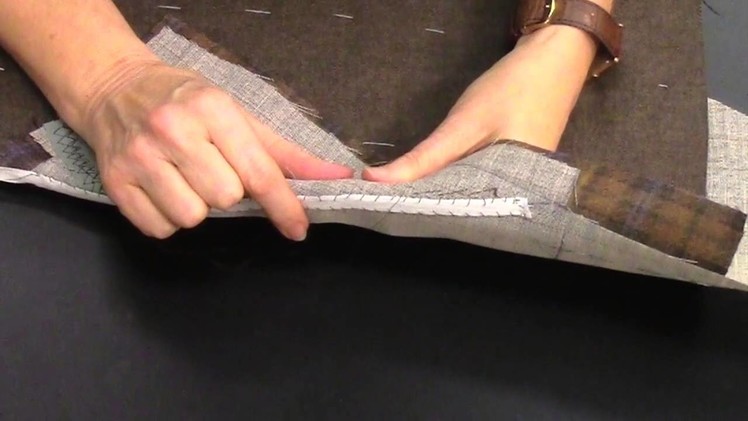 How to Pad Stitch or Feather Stitch a Suit Coat Lapel