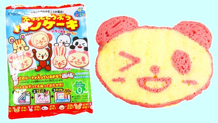 Puchitto Doobutsu DIY Animal Panda Shape Pancake Japanese Candy Making Kit!