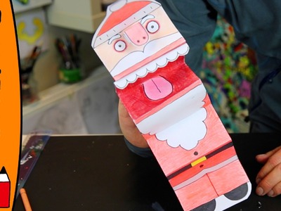 Santa Hand Puppet | Christmas DIY Craft Ideas With Øistein