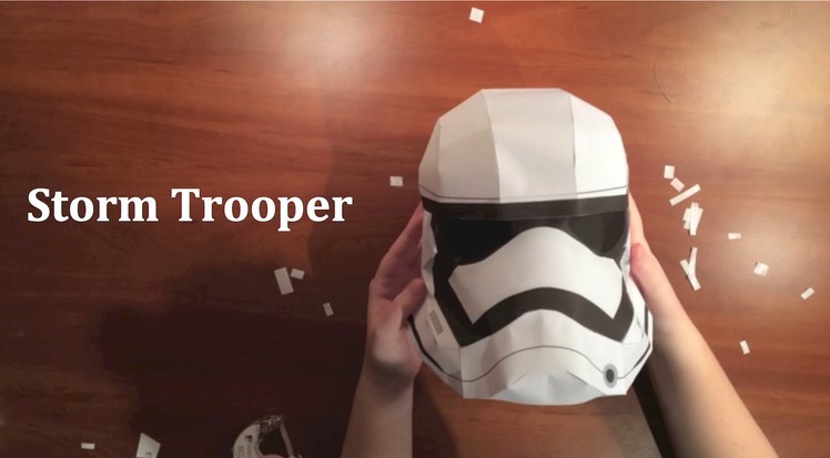 Stormtrooper Paper Helmet