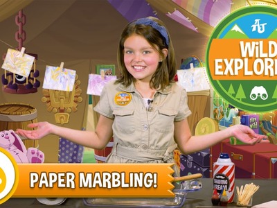 Wild Explorers - Paper Marbling