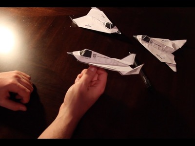 XCOR Lynx Paper Plane Tutorial Video