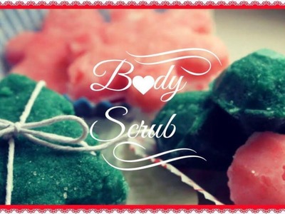 D.I.Y. Body scrub (Scrub Per Il Corpo) - Idea Regalo |24 Day's of Christmas {Day 7} - Bacidisapori