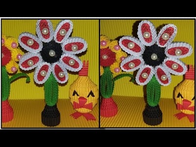 DIY flower from corrugated paper. kokoru paper (easy and simple)