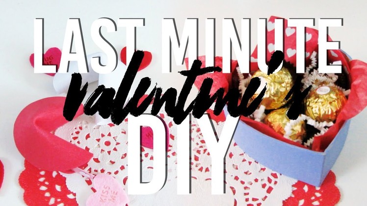 DIY | Last Minute Valentine's Day Gifts 