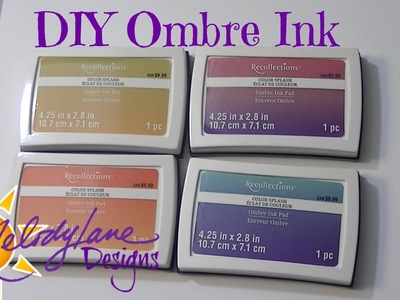 DIY Ombre ink & Recollection Ombre Inks