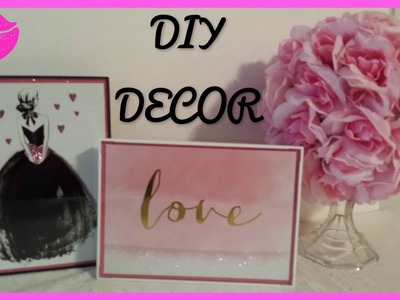 DIY: Picture Frame Decor Using Greeting Card