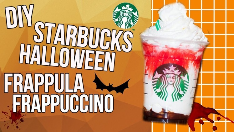 DIY Starbucks Halloween Frappula Frappuccino + Giveaway!!!