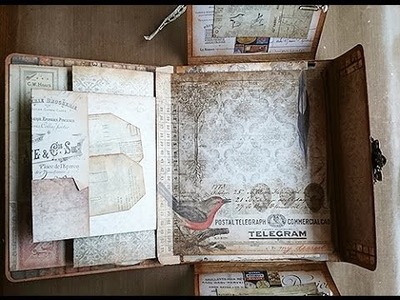 DIY: Vintage Post Folio