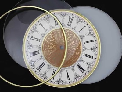 How to Build a Beautiful Clock with our Bezel Crystal Dials