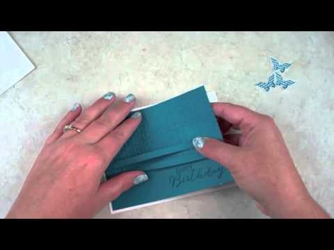 How to make a Butterfly Birthday Card by Stampin' Up!