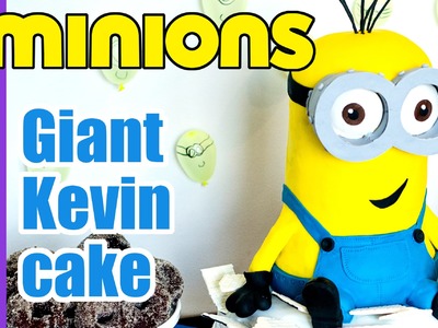 How to make a Minion cake - giant kevin crushes the castle