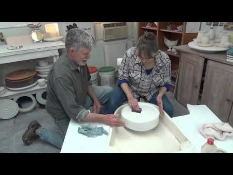 How to make a plaster wheel bat system by Antoinette Badenhorst and David Voorhees