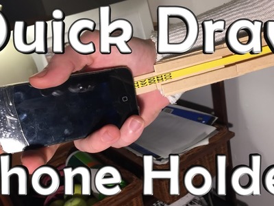 How To Make a Quick Draw Phone Holder - Assassin's Creed Style