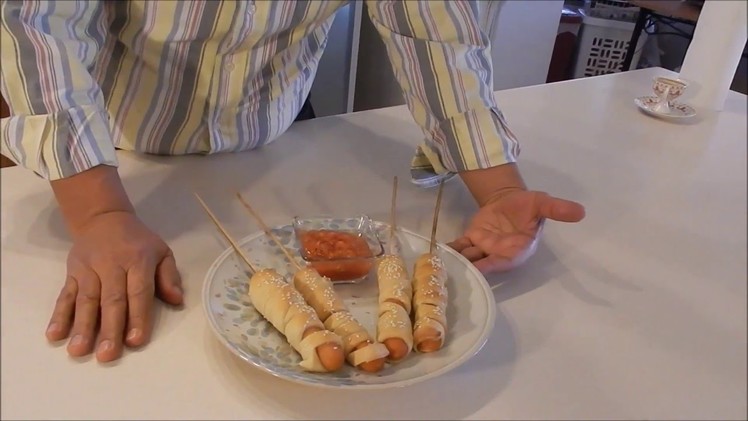 How to make Hot Dog on a Stick