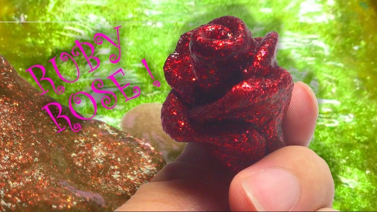 How to make Ruby Rose Slime  - Elieoops