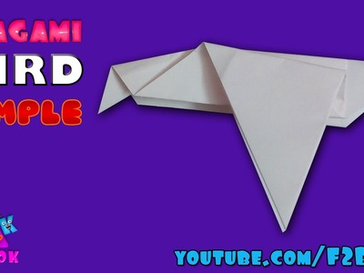 Origami Bird Tutorial - How to fold a Simple Paper Bird