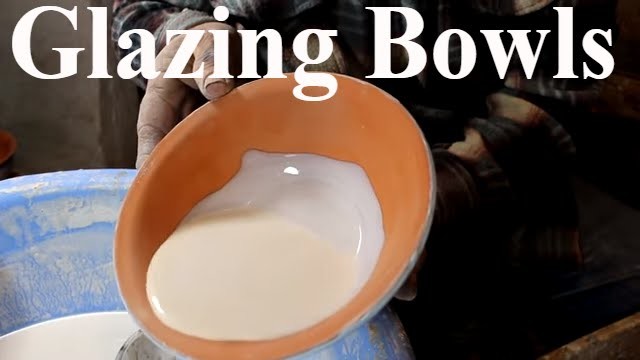 Pottery glazing - How to Glaze a Pottery Bowl  with Sifoutv Pottery #50