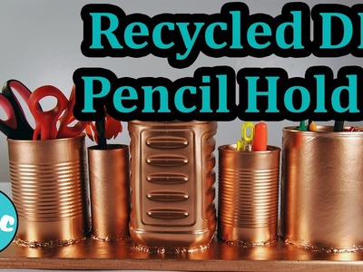 Recycled DIY Pencil Holder