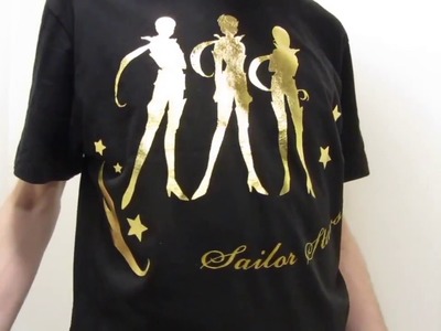 "Sailor Star" Shirt - DIY Goldprints on T-shirts