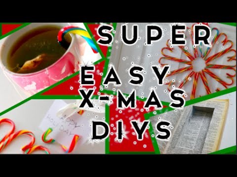 SUPER EASY LAST MINUTE CHRISTMAS GIFTS DIY VIDEO